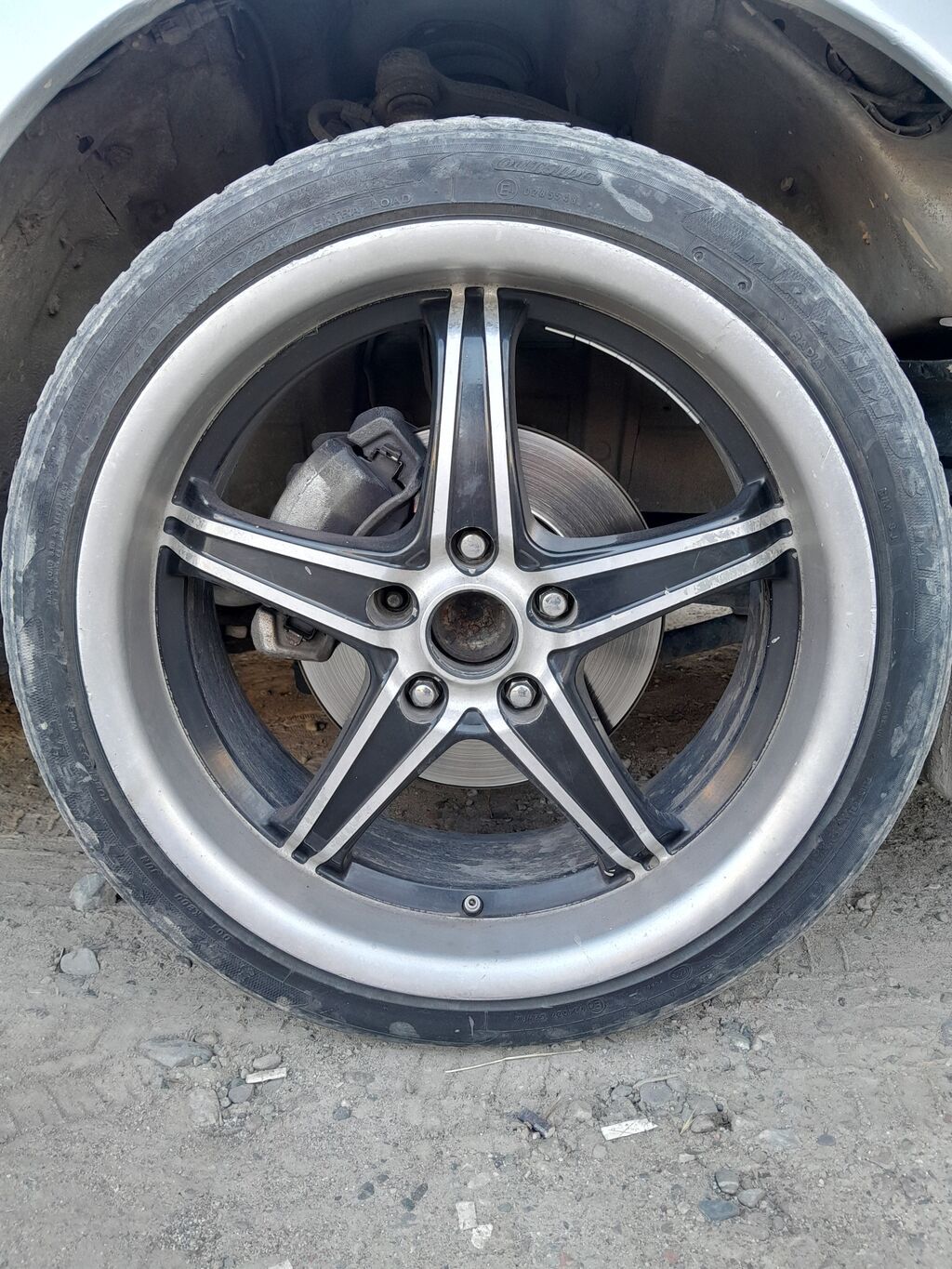 Колеса в сборе 225 / 40 / R 18, Лето, Б/у, Комплект, Легковые, Литые, отверстий - 5: фото 3