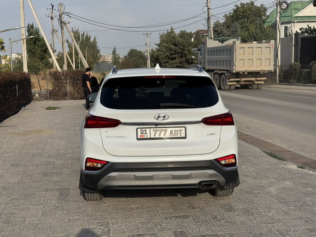 Hyundai Santa Fe: 2018 г., 2 л, Автомат, Бензин, Кроссовер: фото 4