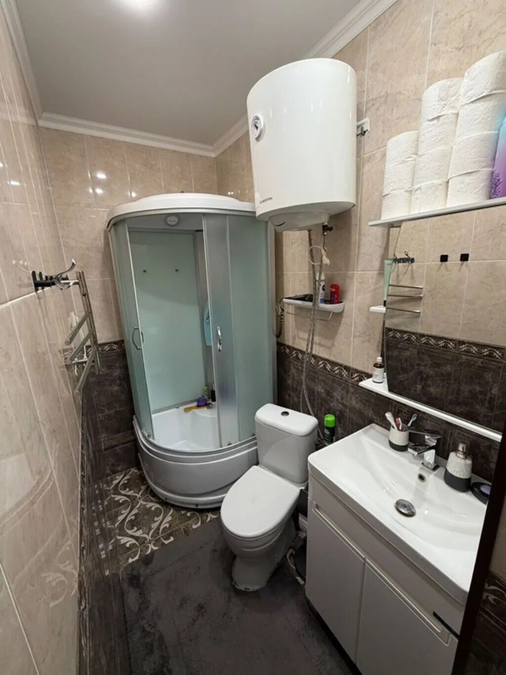 2 комнаты, 46 м², Восток-5 мкр 106 серия, 9 этаж, Евроремонт: фото 5