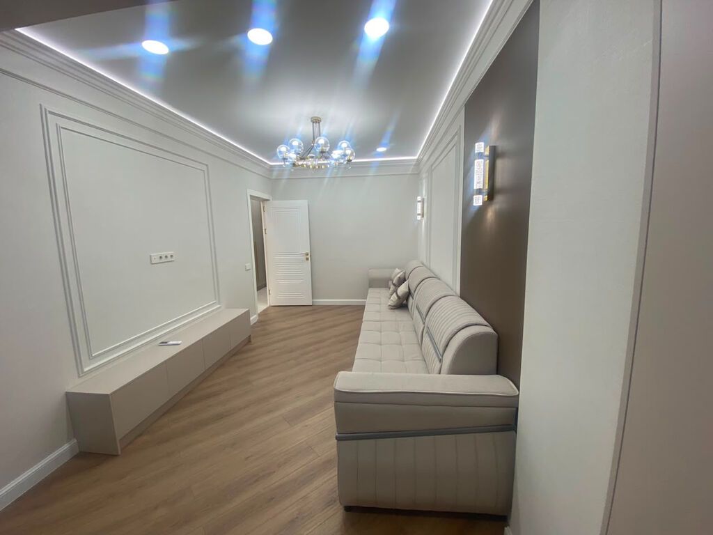 2 комнаты, 40 м², Асанбай мкр Элитка, 8 этаж, Дизайнерский ремонт: фото 4