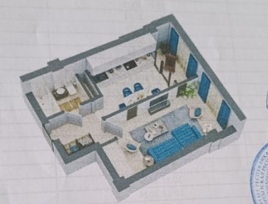 1 комната, 41 м², Технопарк Элитка, 13 этаж, ПСО (под самоотделку): фото 7
