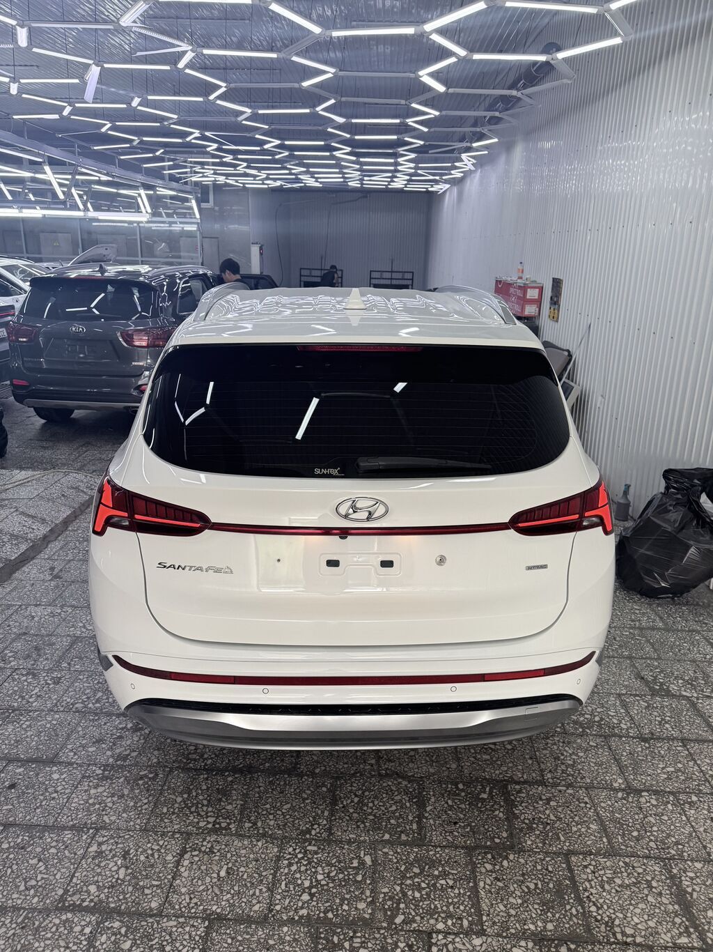 Hyundai Santa Fe: 2021 г., 2.2 л, Робот, Дизель, Кроссовер: фото 4