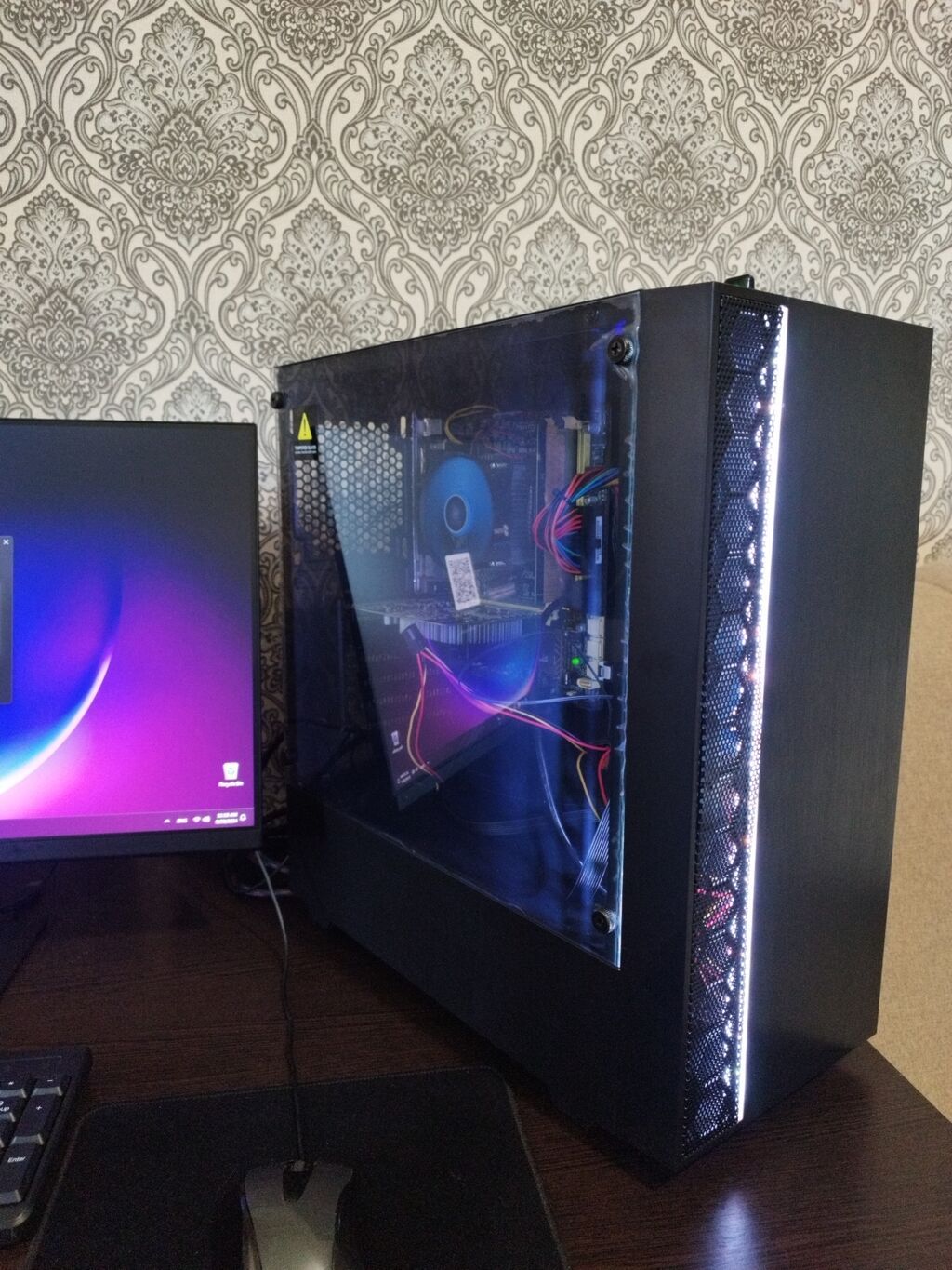 Компьютер, ядер - 4, ОЗУ 8 ГБ, Для несложных задач, Б/у, Intel Core i5, NVIDIA GeForce GTX 1050 Ti, SSD — фото 2