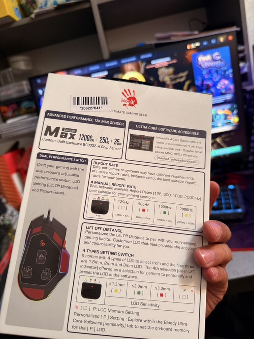 Игровая мышь Bloody W95 Max (проводная) Ключевые особенности: -: фото 2