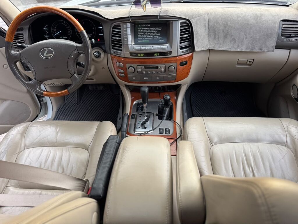 Lexus LX: 2005 г., 4.7 л, Автомат, Газ, Внедорожник: фото 4