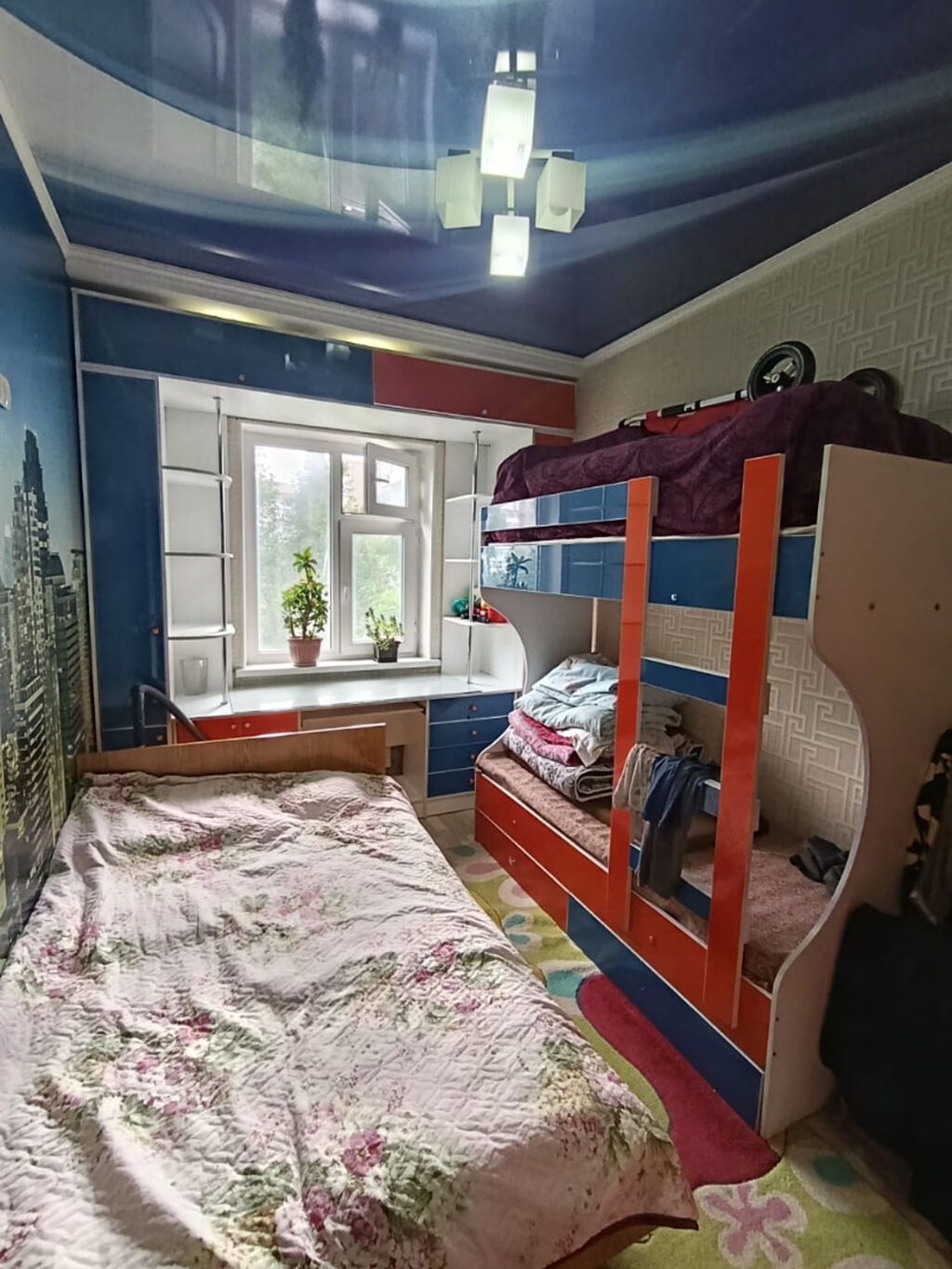 3 комнаты, 61 м², Асанбай мкр 106 серия, 6 этаж, Евроремонт: фото 7