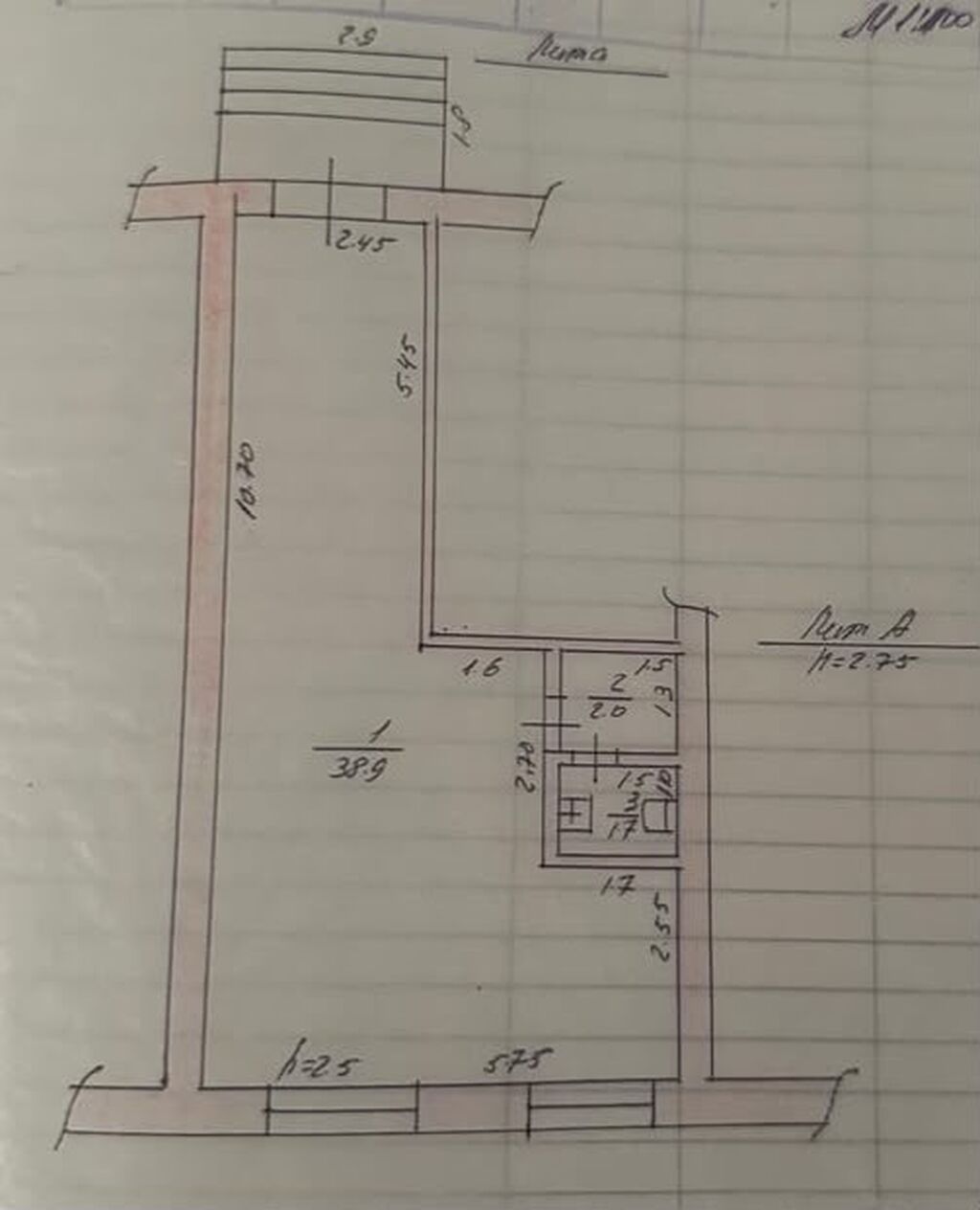 Маникюрный салон 43 м², 1 комната, Многоэтажное жилое здание: фото 3