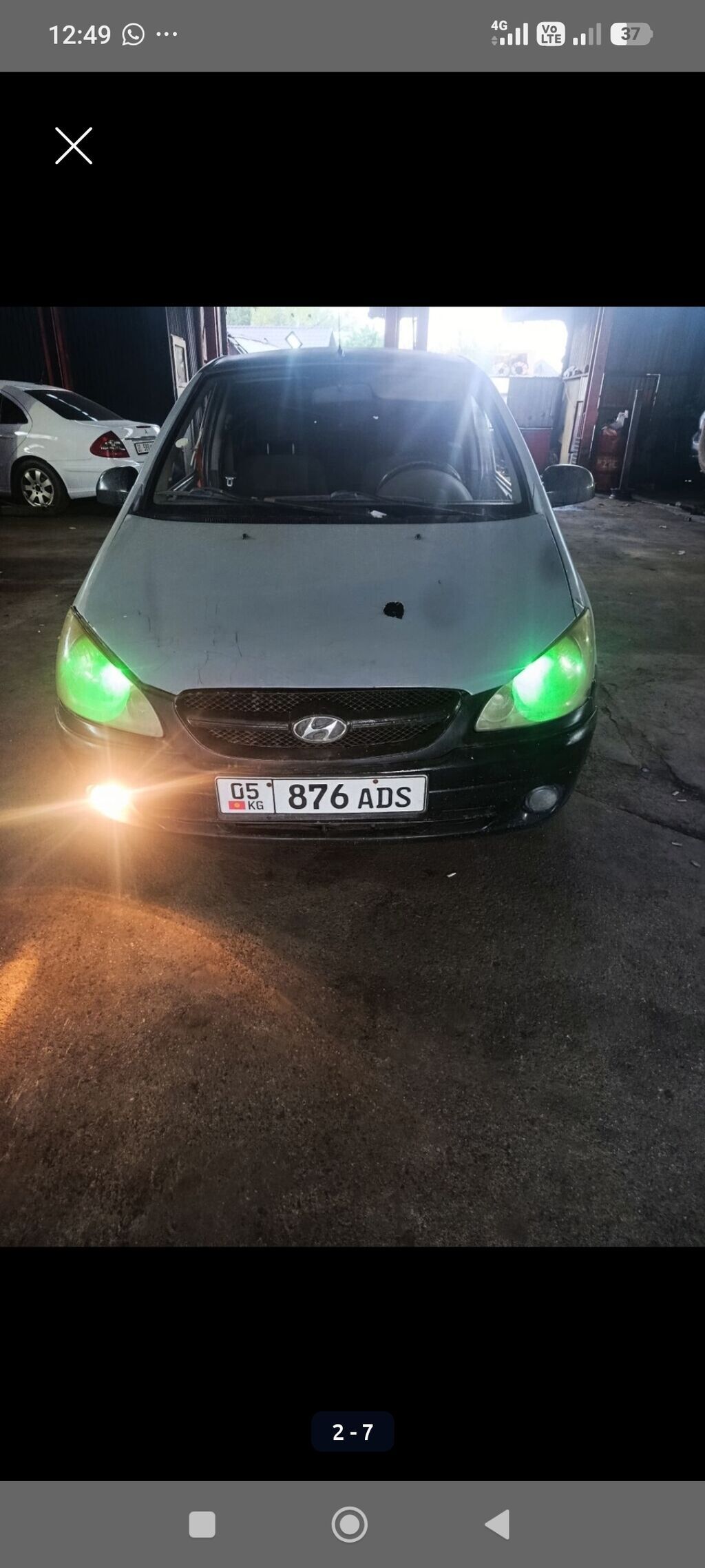 Hyundai Getz: 2005 г., 1.4 л, Бензин, Хэтчбэк: фото 3
