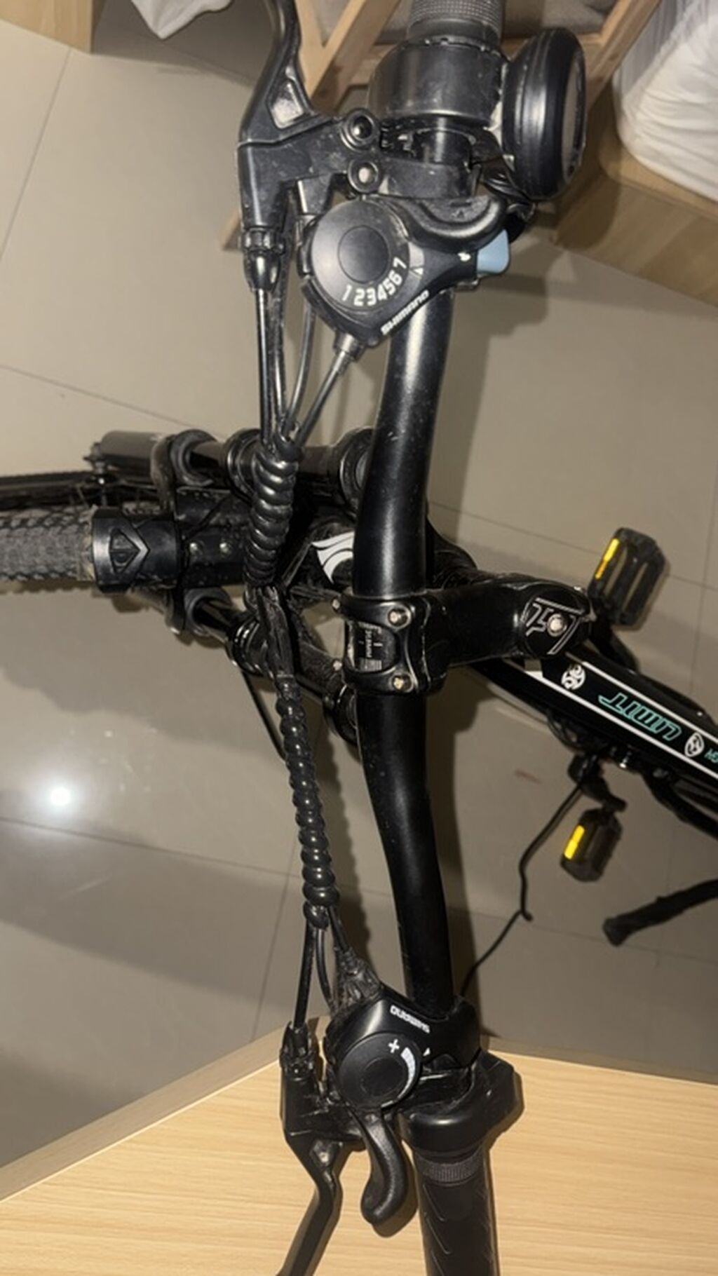 Горный электровелосипед LIMIT E-Bike (черный) - Рама: с центральным: фото 2