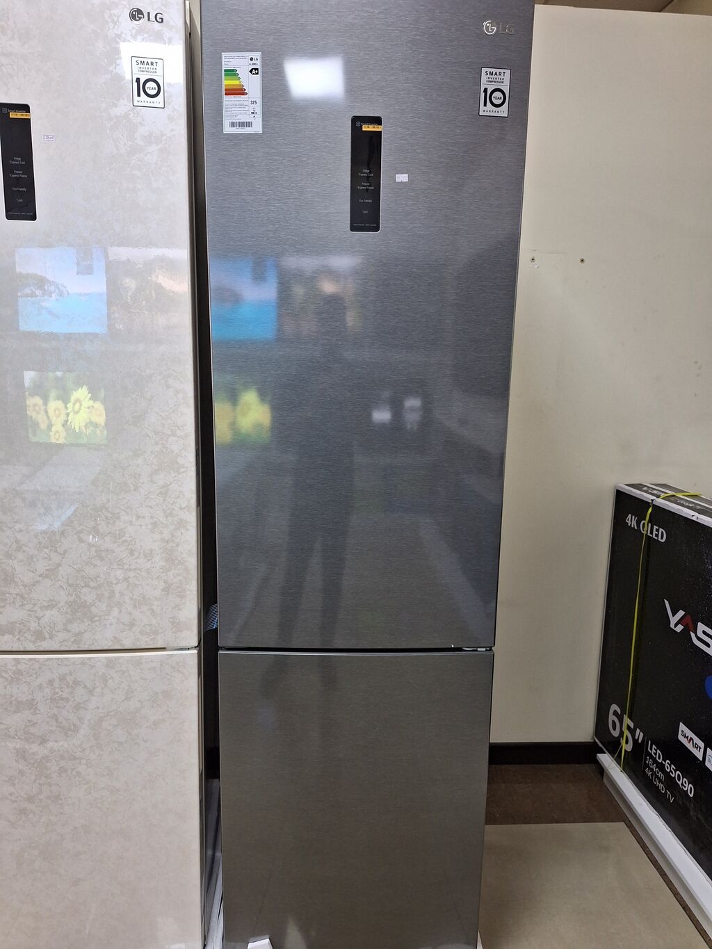 Холодильник LG no Frost серого цвета: 58000 KGS Холодильники | Бишкек ...