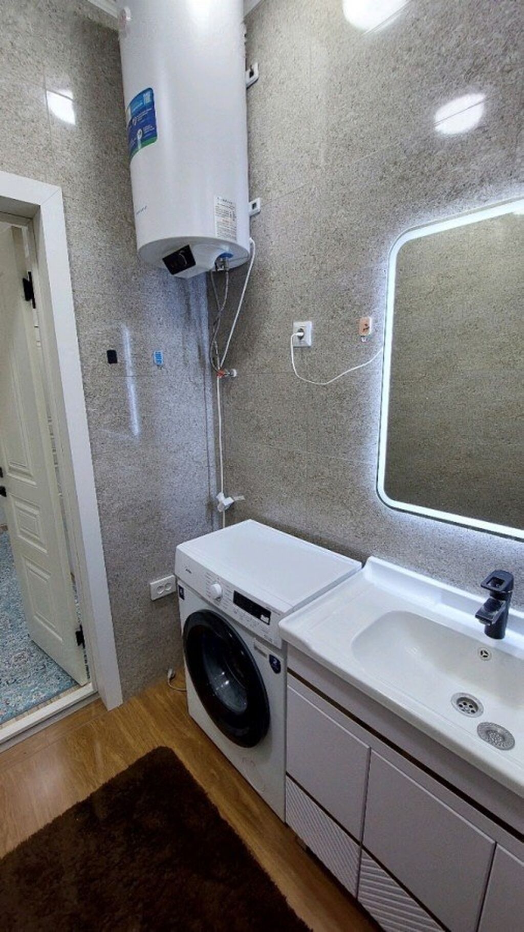 2 комнаты, 49 м², Кара-Жыгач ж/м Элитка, 9 этаж, Дизайнерский ремонт: фото 6