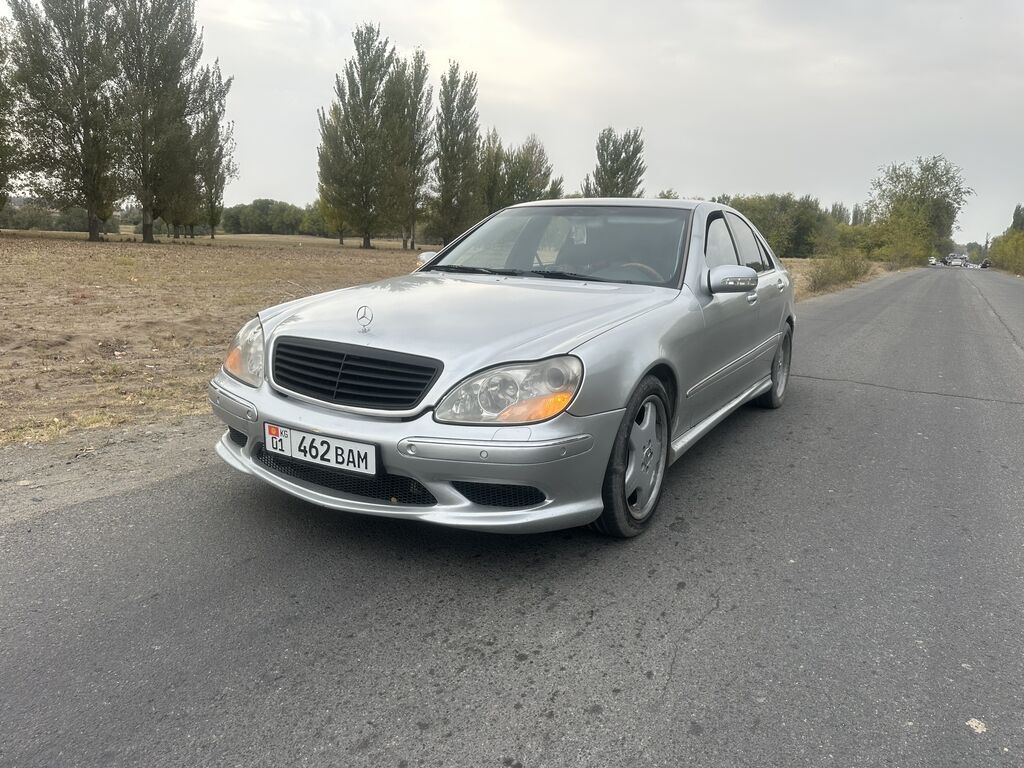 Mercedes-Benz S-Class: 1999 г., 5 л, Автомат, Газ, Седан: фото 1