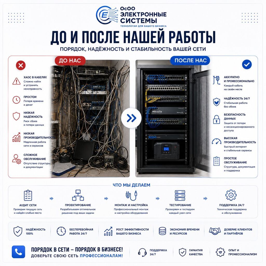 Профессиональная настройка Mikrotik и корпоративного Wi‑Fi: фото 8