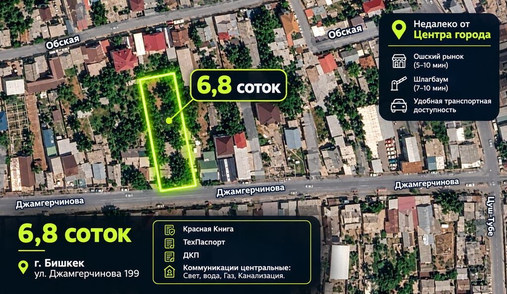 3 комнаты, 31 м², 6 соток, Бишкек, Кызыл Аскер Агентство недвижимости: фото 1