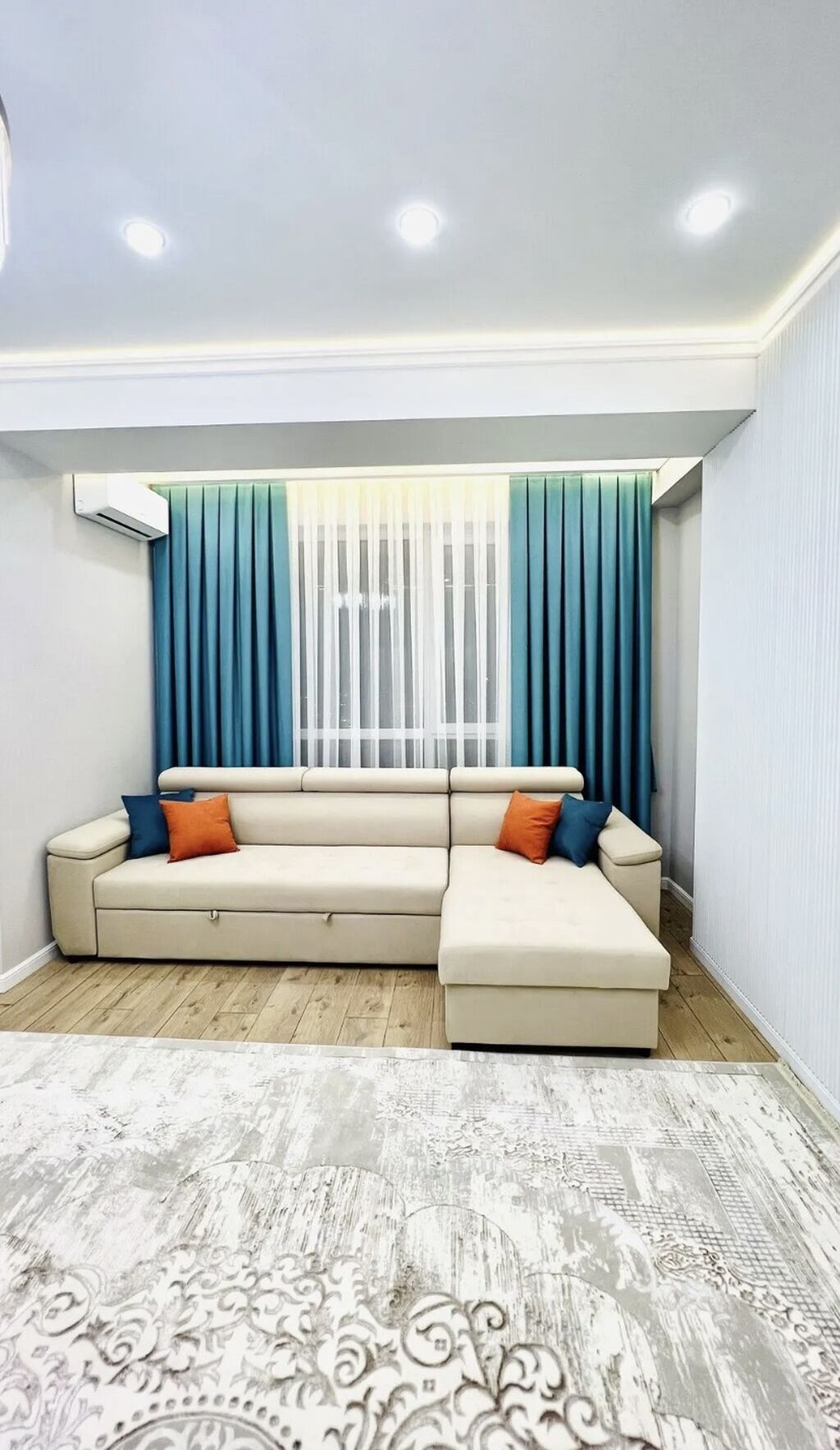 3 комнаты, 83 м², Пишпек Элитка, 9 этаж, Дизайнерский ремонт: фото 5
