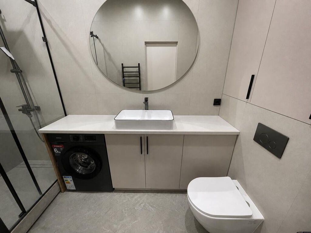 2 комнаты, 65 м², Уметалиева/Фрунзе Элитка, 10 этаж, Евроремонт: фото 3