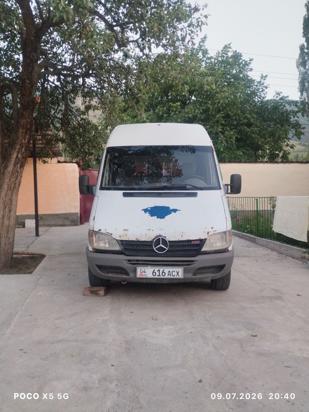 Mercedes-Benz Спринтер: 2004 г., 2.2 л, Механика, Дизель, Бус — фото 1