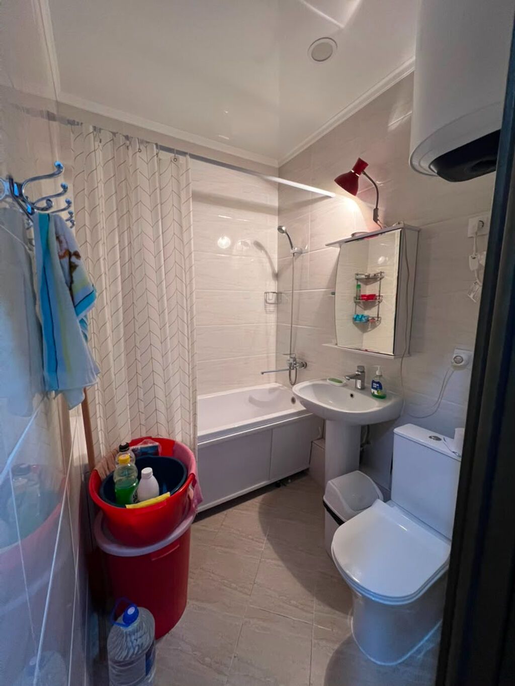 1 комната, 44 м², Тунгуч мкр 105 серия, 4 этаж, Евроремонт: фото 6
