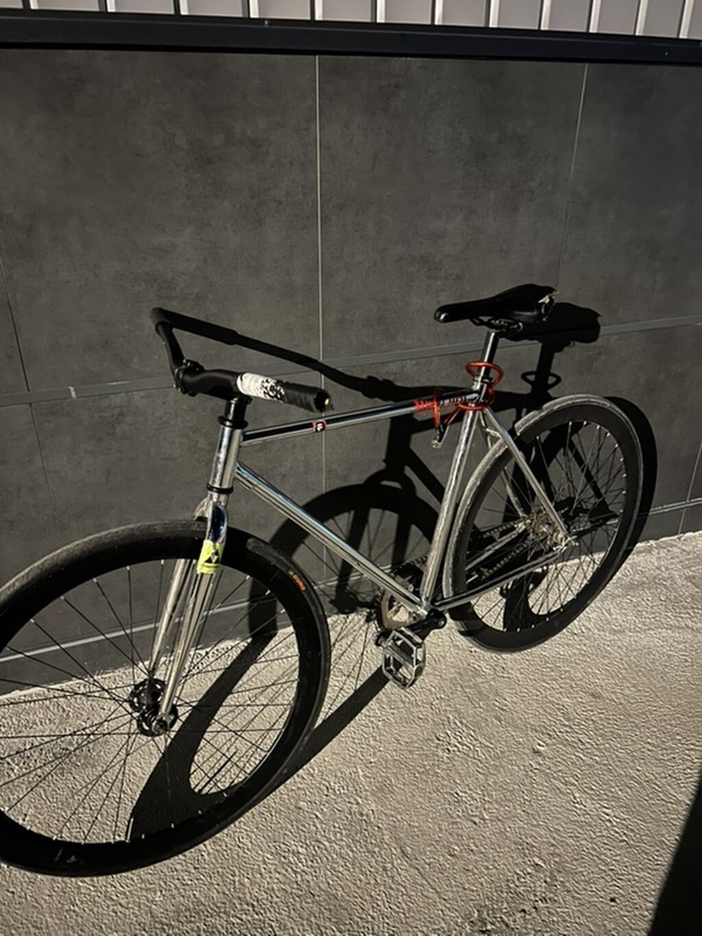 Фикс-байк (single speed/фиксед) на 28" колесах - Рама и вилка: сталь: фото 3