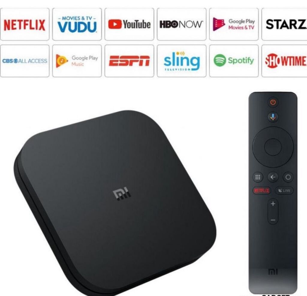 TV-приставка Xiaomi Mi Box 4K Купить в Бишкеке — Android TV, 2/8GB — фото 4