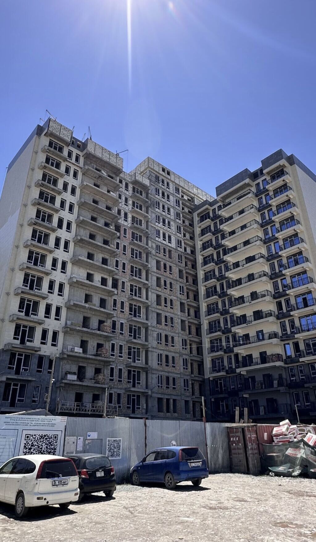 2 комнаты, 83 м², Асанбай мкр Элитка, 9 этаж, ПСО (под самоотделку): фото 1