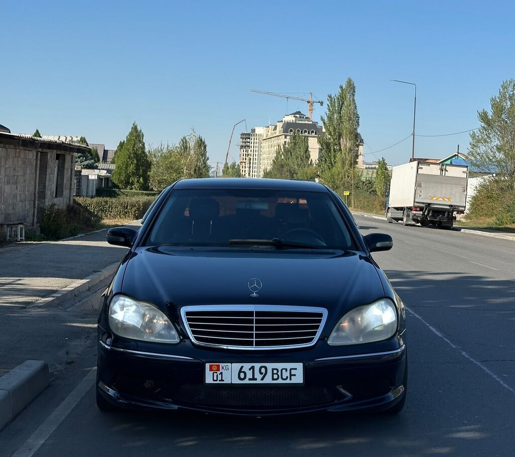 Mercedes-Benz S-Class: 2001 г., 3.2 л, Автомат, Бензин, Седан: фото 4