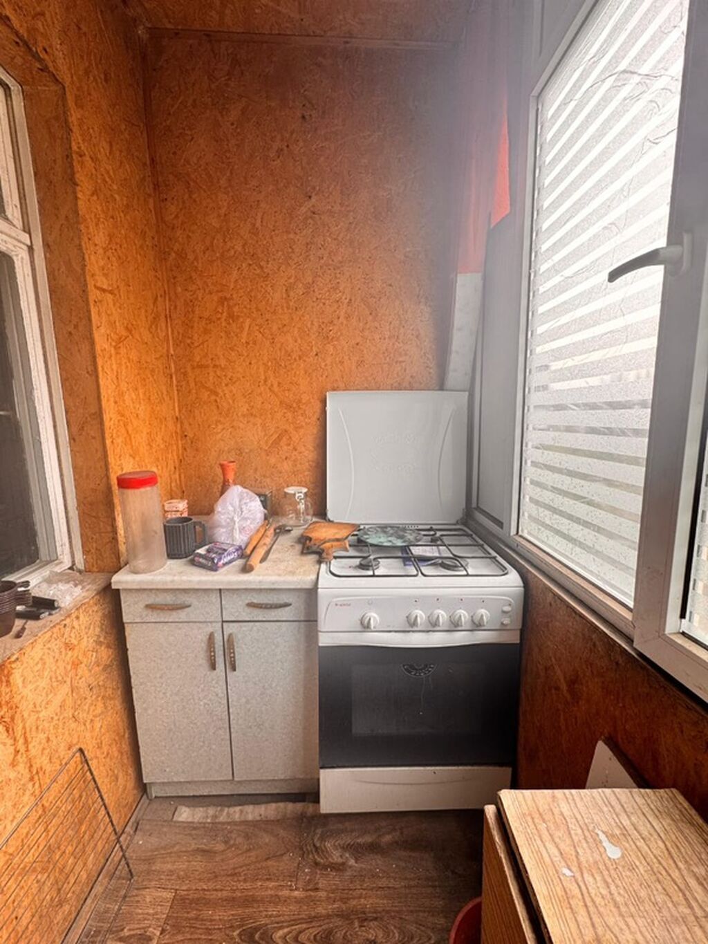 2 комнаты, 55 м², Аламедин-1 мкр 106 серия, 7 этаж, Старый ремонт: фото 3