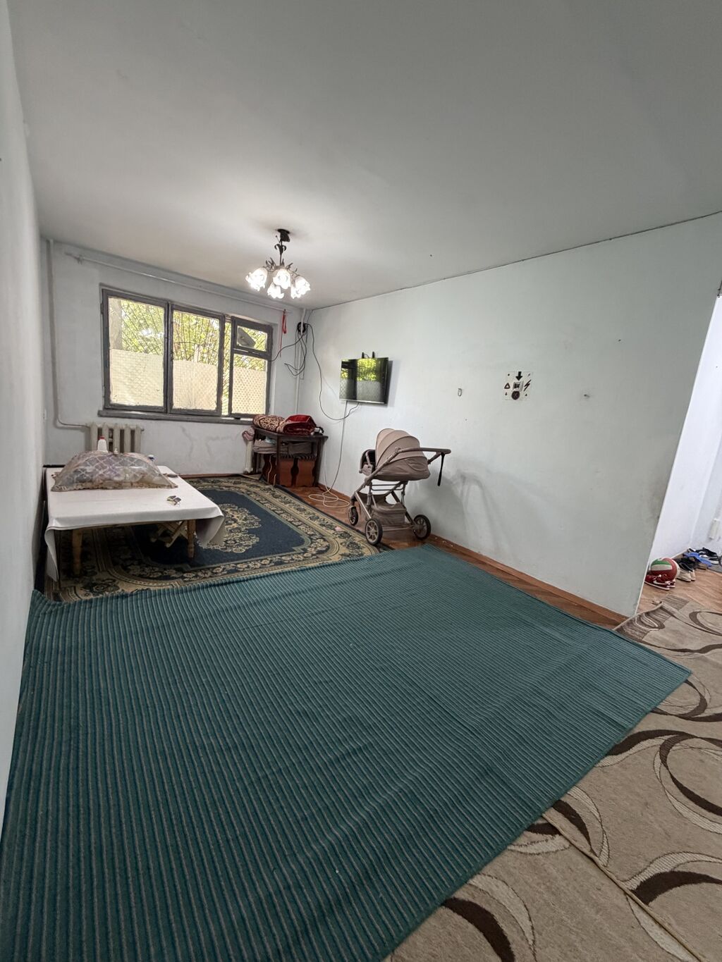 3 комнаты, 58 м², Молодая Гвардия 104 серия, 1 этаж, Старый ремонт: фото 2
