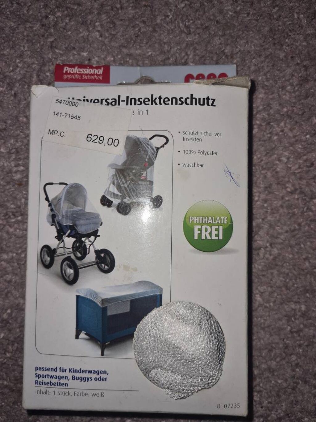 Mrežica protiv komaraca za bebe.Pogodna za 200 RSD Oprema i sredstva