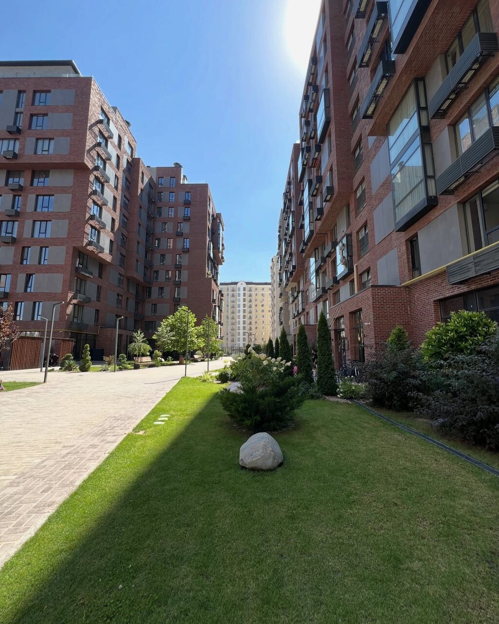 3 комнаты, 75 м², АУЦА Элитка, 7 этаж, ПСО (под самоотделку): фото 2