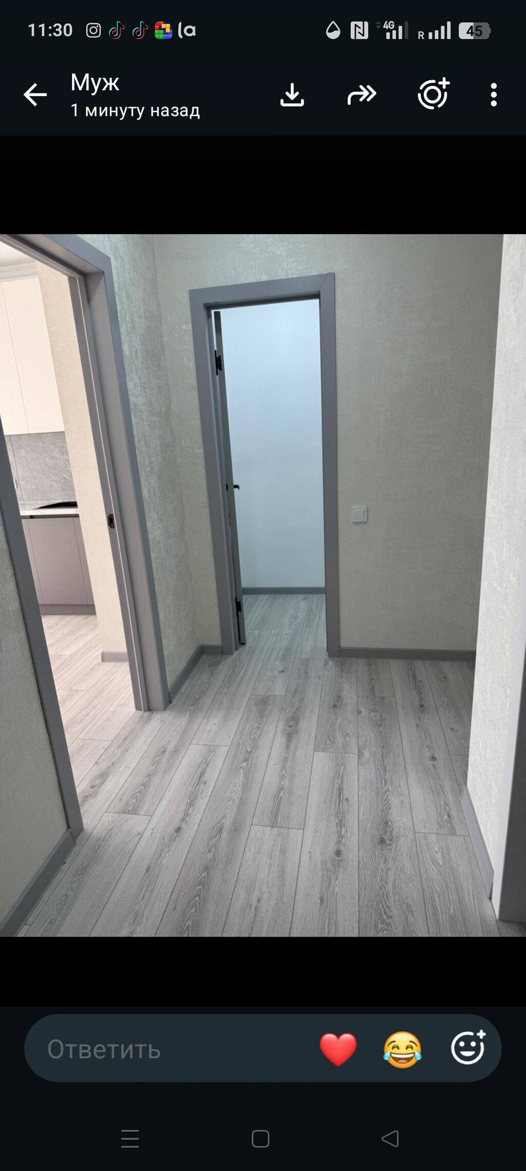 1 комната, 49 м², Аламединский рынок / базар Элитка, 10 этаж, Дизайнерский ремонт: фото 1