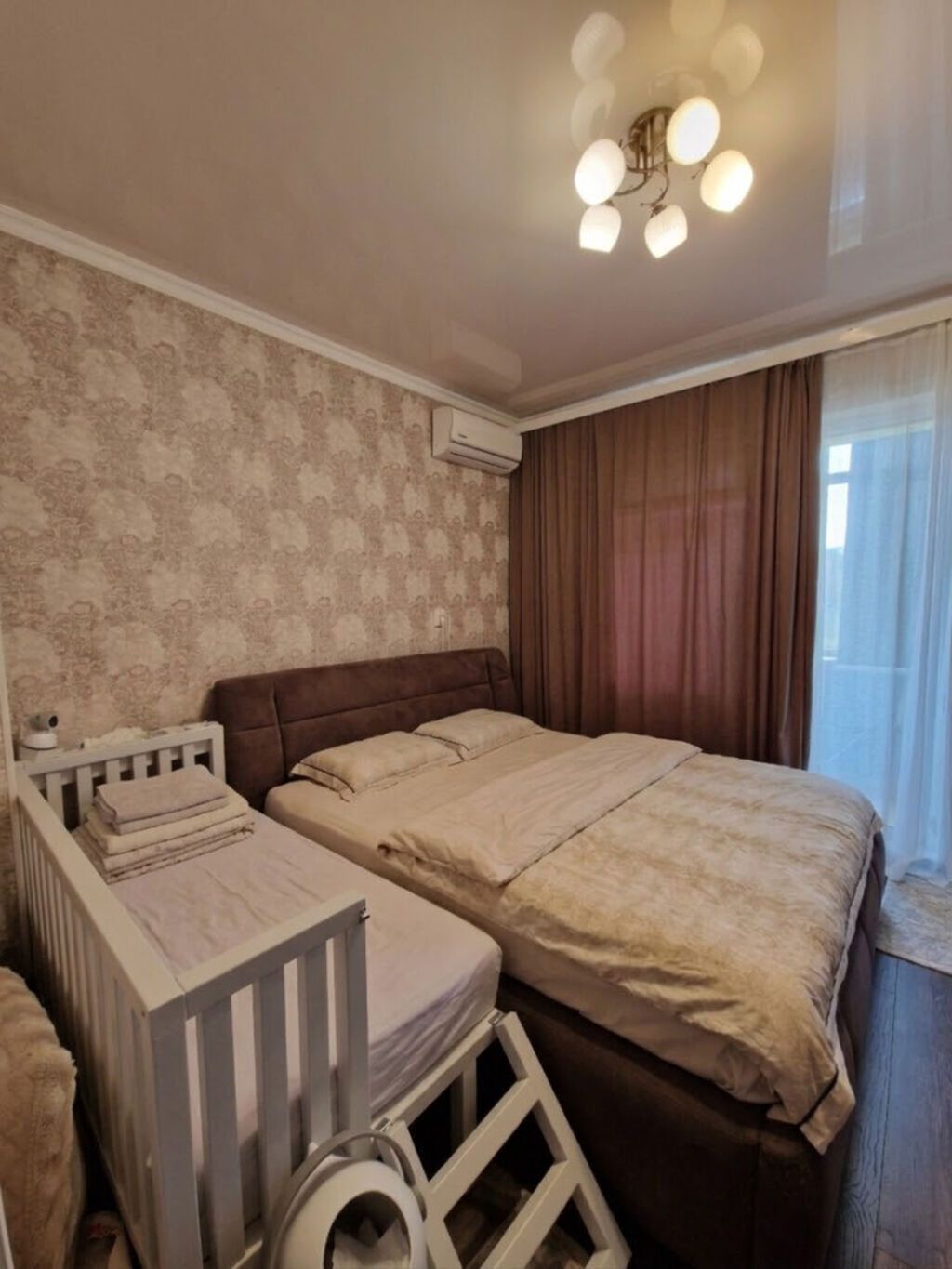 3 комнаты, 60 м², Асанбай мкр 105 серия, 5 этаж, Косметический ремонт: фото 7