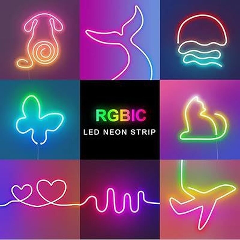 Светодиодная RGB-USB гибкая неоновая лента 5/10 метров Этим: фото 5
