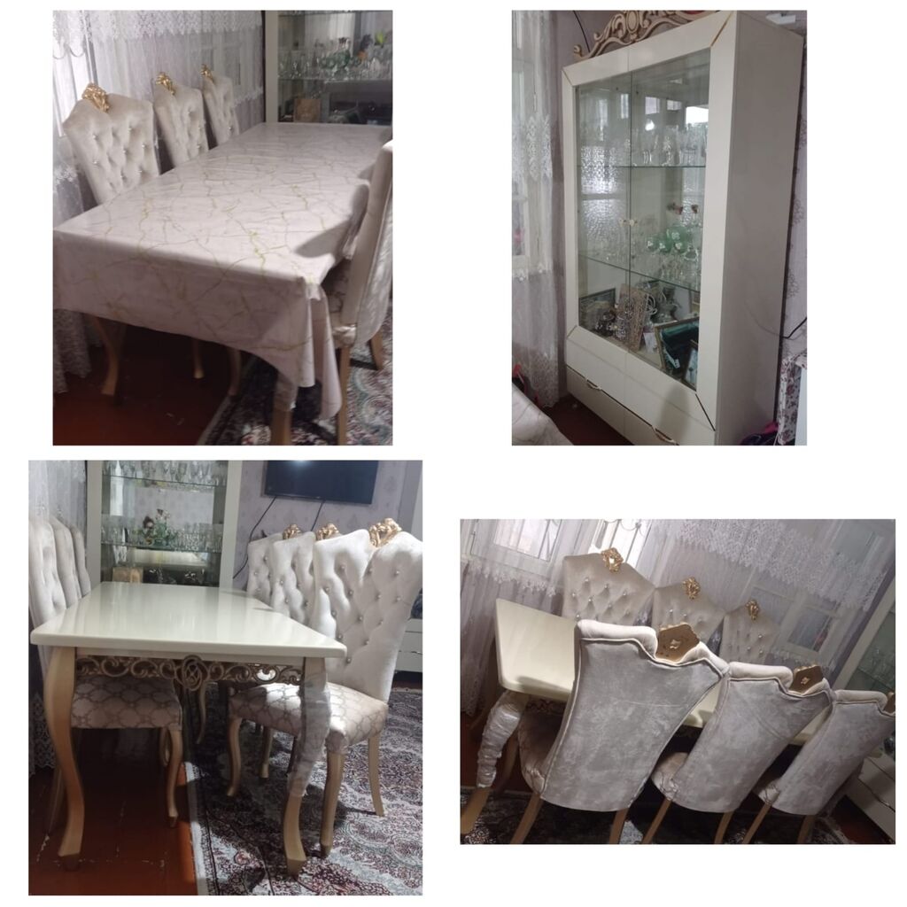 Qonaq desti Masa 6 oturacaqla 2 650 AZN Qonaq otağı dəstləri Bakı