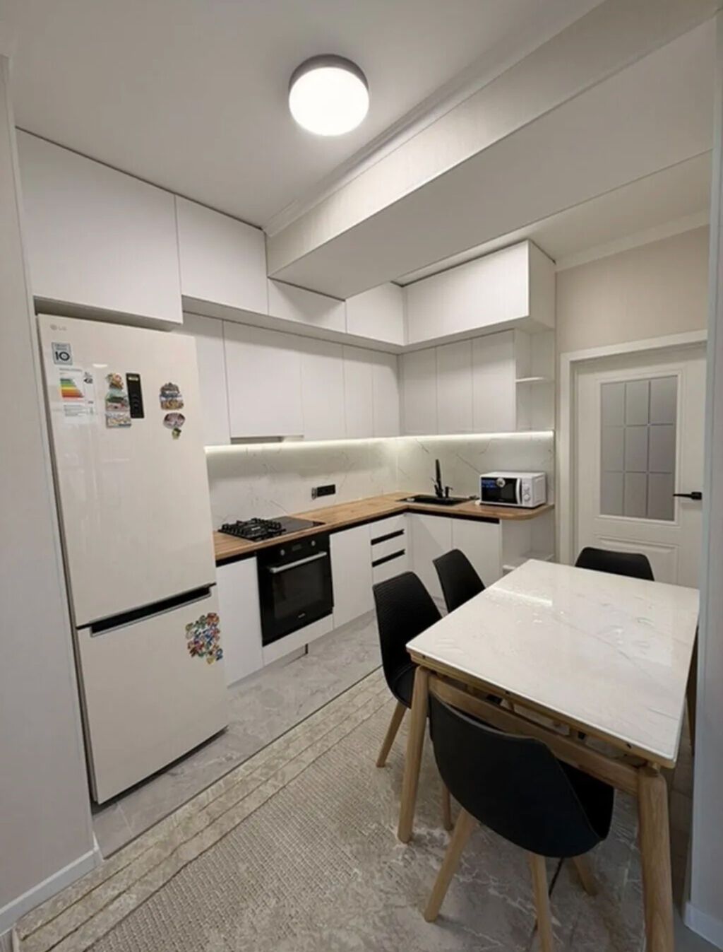 2 комнаты, 63 м², Джал мкр (в т.ч. Верхний, Нижний, Средний) Элитка, 5 этаж, Евроремонт: фото 4