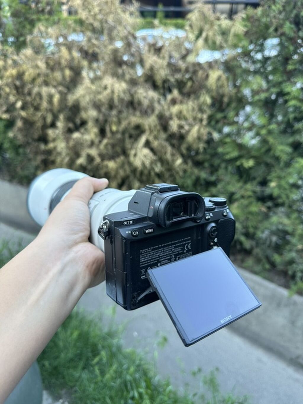 Продаю фотик Sony A7 iii - 80.000 сом Объектив Sony Fe 70-200 mm f/4: фото 2