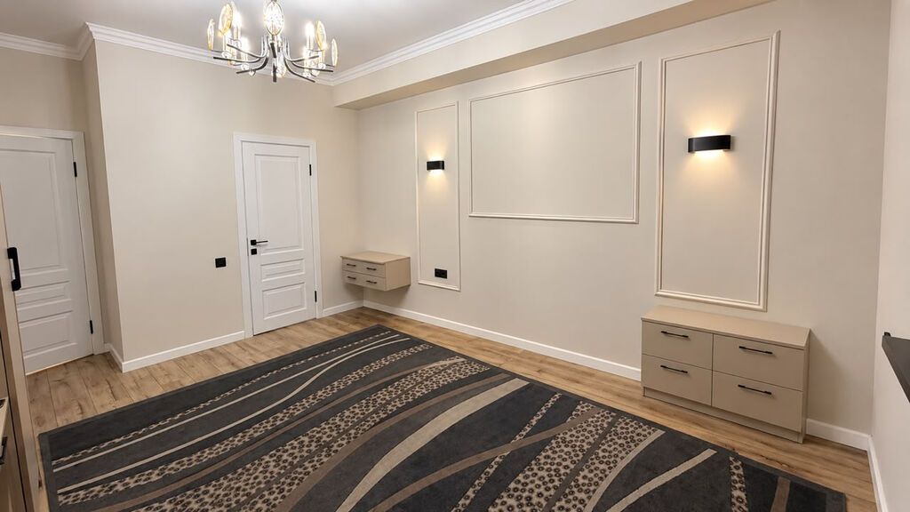 3 комнаты, 91 м², Тунгуч мкр Элитка, 9 этаж, Евроремонт: фото 2
