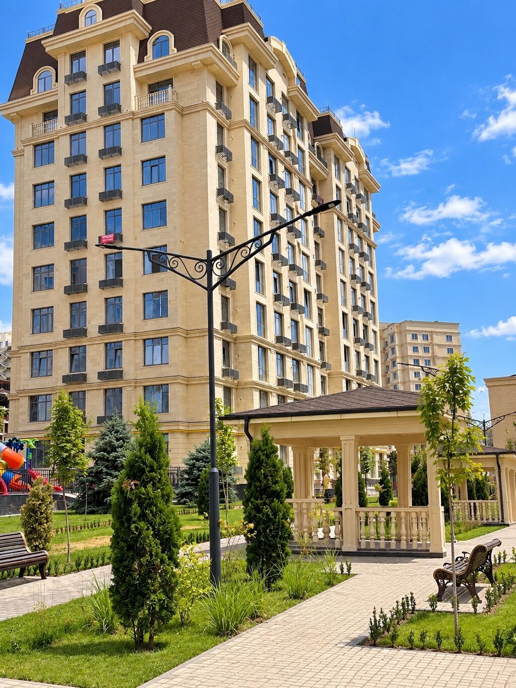 4 комнаты, 174 м², Асанбай мкр Элитка, 6 этаж, ПСО (под самоотделку): фото 2