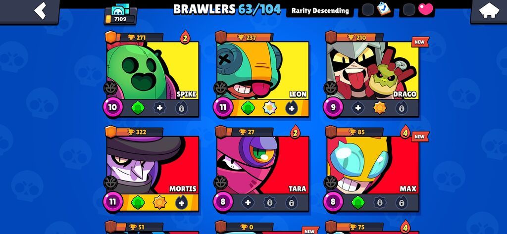 Игровой аккаунт Brawl Stars Основные параметры: - Трофеи: 7109–7120 - — фото 3