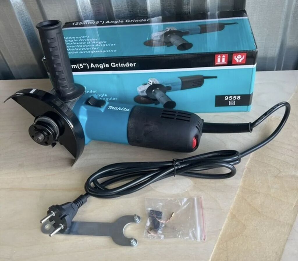Новый, От электросети, Makita, 125 мм, 1400 Вт, 12000 об/мин: фото 3