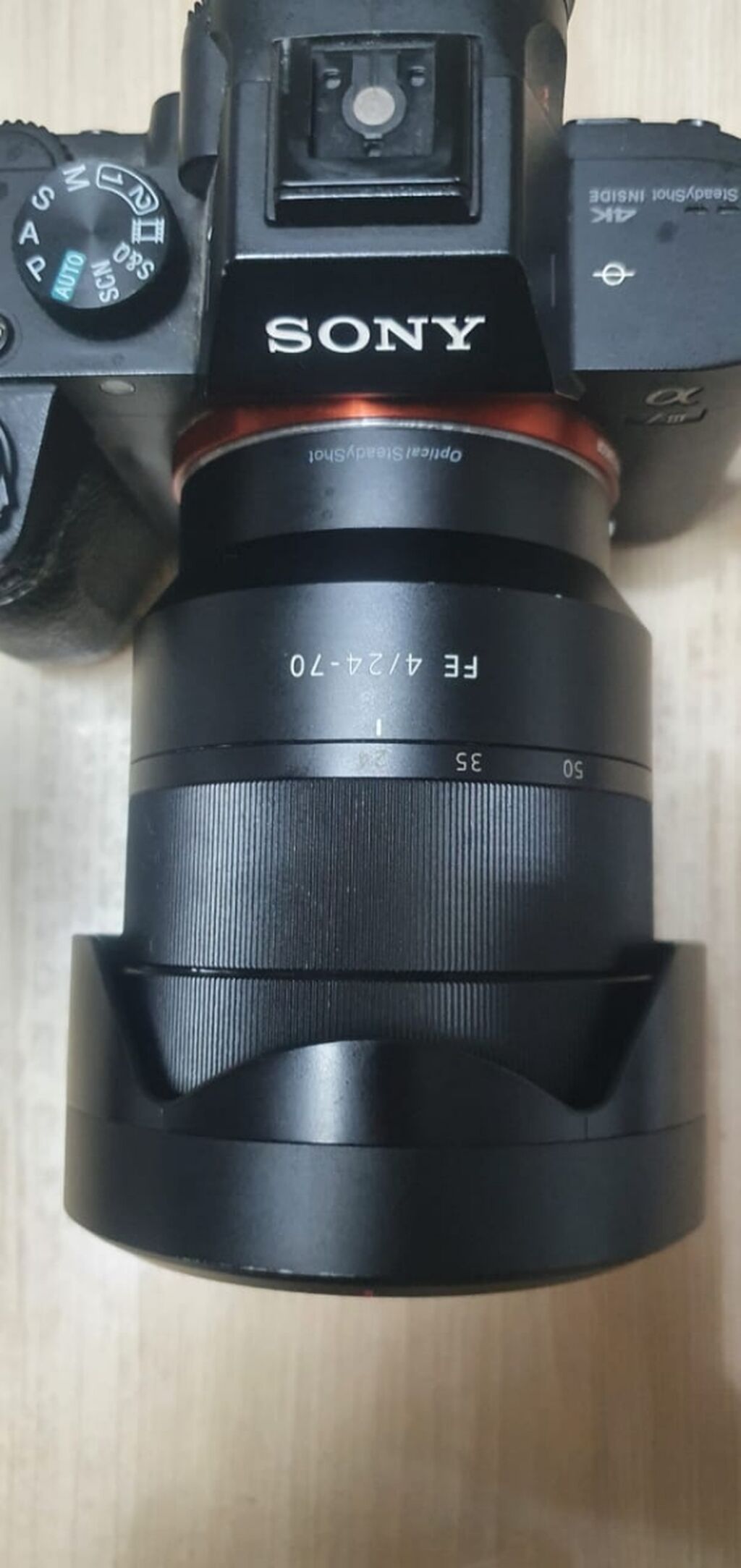 Объектив Sony Zeiss FE 24–70mm f/4 ZA OSS (SEL2470Z) - Байонет: Sony: фото 2