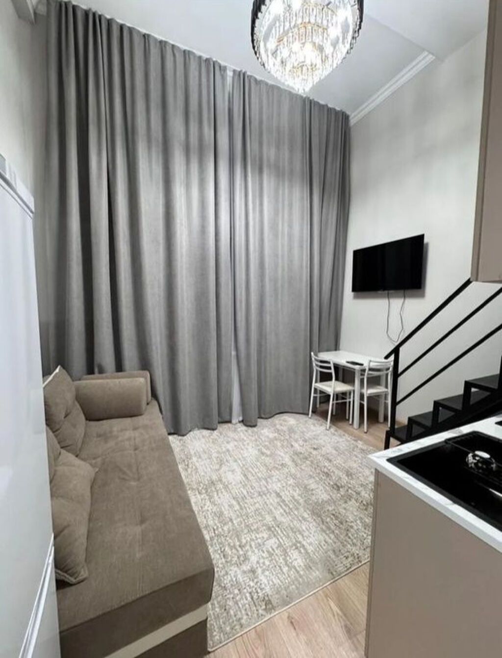 1 комната, 28 м², Аламедин-1 мкр 2 этаж, Свежий ремонт: фото 4