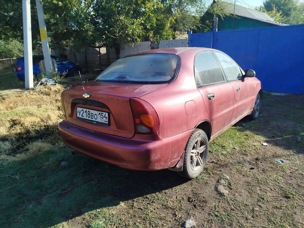 Chevrolet Lanos: 2008 г., 1.5 л, Механика, Бензин, Седан: фото 2