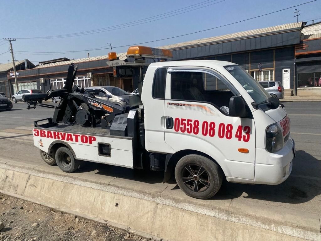 По городу днем 2000 сом . Эвакуатор на базе Kia Bongo III. Услуги: -: фото 2