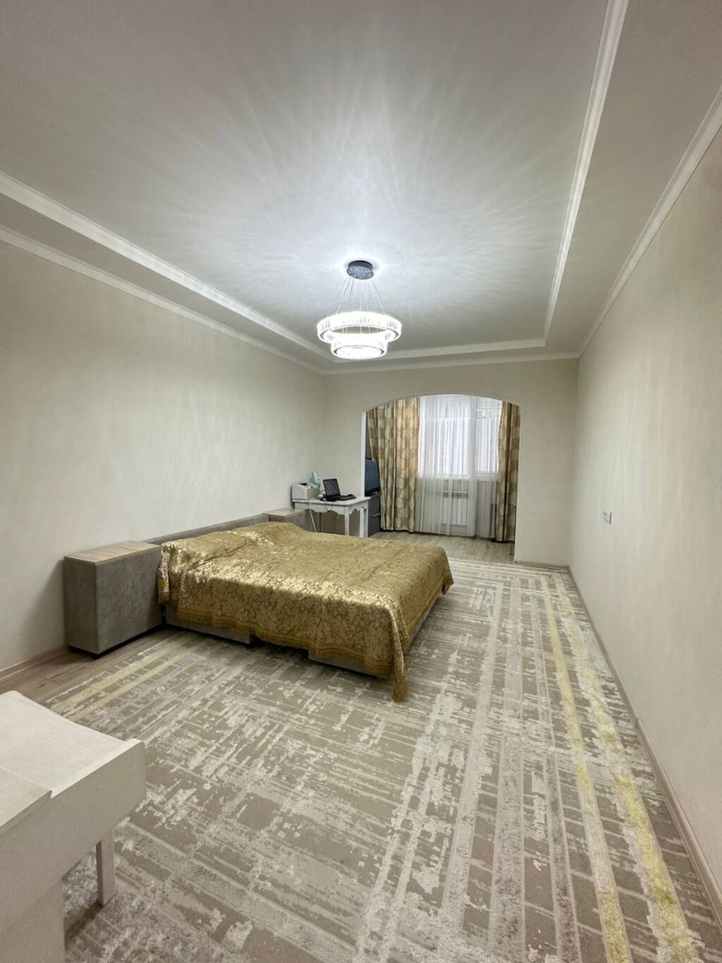 2 комнаты, 66 м², Тунгуч мкр Элитка, 7 этаж, Евроремонт: фото 1