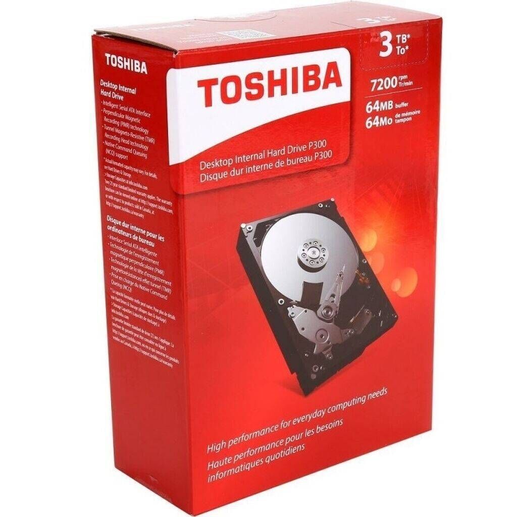 Жесткий диск Toshiba P300 3 Тб | 5000 KGS | Жесткие диски, переносные ...