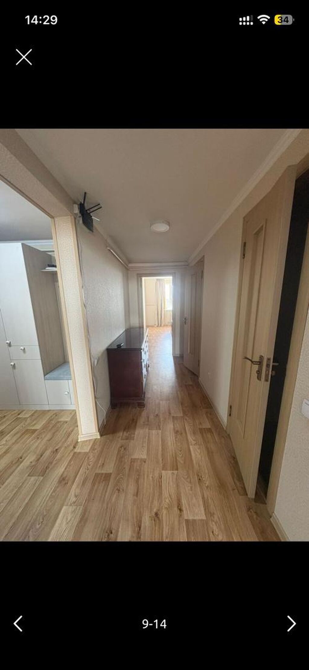 2 комнаты, 68 м², 11 мкр Элитка, 10 этаж, Косметический ремонт: фото 7