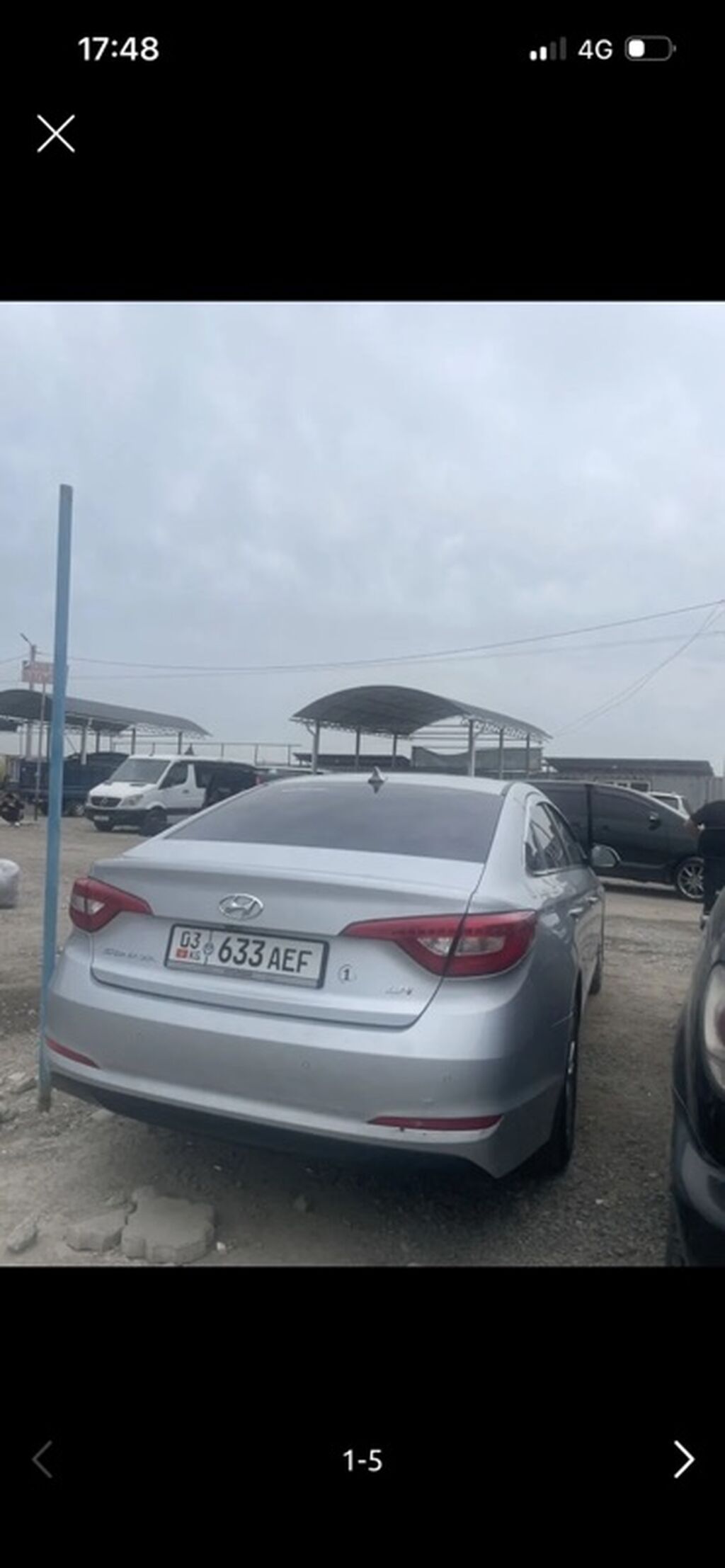 Hyundai Sonata: 2017 г., 2 л, Автомат, Газ, Седан: фото 4