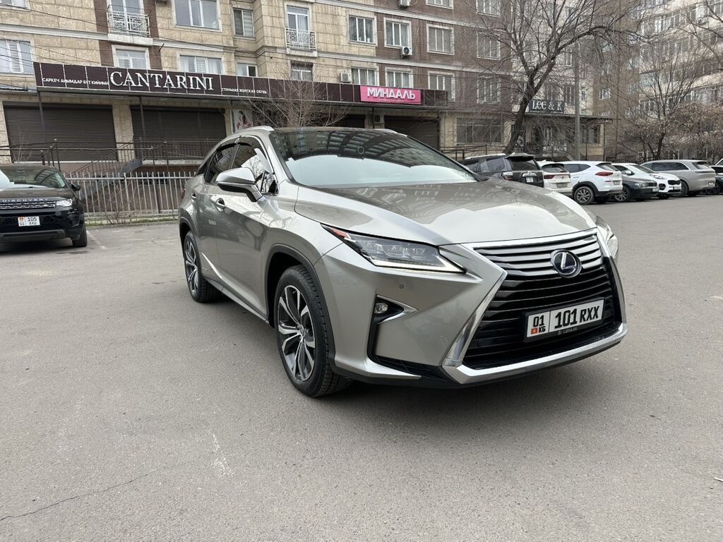 Lexus RX: 2017 г., 3.5 л, Гибрид, Кроссовер: фото 3