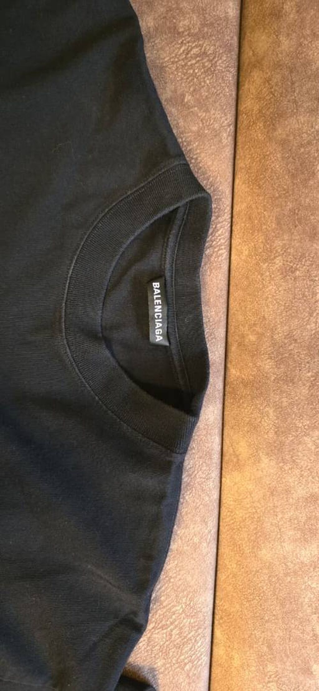 Мужская футболка, S, Balenciaga, Б/у, цвет - Черный, Самовывоз, Платная доставка: фото 4